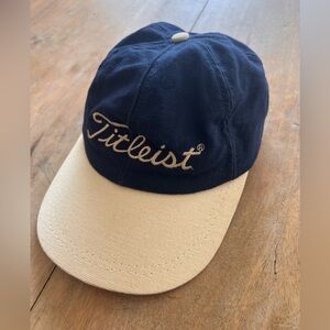 3/$60 VINTAGE Titleist Leather Strap Hat